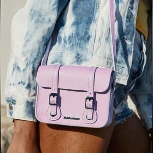 DR MARTENS LILAC PISA LEATHER 7 INCH CROSSBODY BAG- NWT and Sold Out Online